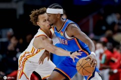 SGA30分霍姆格伦31+12 雷霆擒鹰三连胜