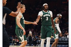 季前赛-字母哥缺阵韦尔18+13 雄鹿轻取热火